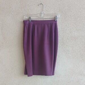 Vintage Preview Collection Rich Purple Midi Skirt